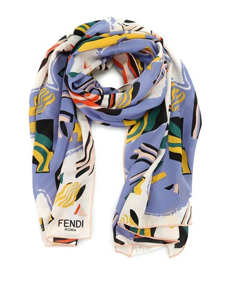 fendi silk scarf replica|fendi authentication scarves.